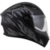 Motociklininko šalmas Cassida Orbit StriX Matte Juodas/Gray