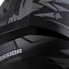 Motociklininko šalmas Cassida Orbit StriX, matinė juoda/pilka