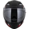 Motociklininko šalmas Cassida Orbit StriX raudona/žalia/pilka/balta/juoda