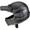 Motociklininko šalmas W-TEC Juodas Heart Retron