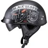 Motociklininko šalmas W-TEC Juodas Heart Rednut