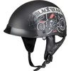 Motociklininko šalmas W-TEC Juodas Heart Rednut