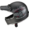Motociklininko šalmas W-TEC Juodas Heart Retron
