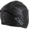 Motociklo šalmas Cassida Integral GT 2.1 Flash, matinė juoda / tamsiai pilka