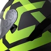 Motociklo šalmas Cassida Orbit Grind matinis juodas / fluorescencinis geltonas