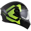 Motociklo šalmas Cassida Orbit Grind matinis juodas / fluorescencinis geltonas
