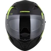 Motociklo šalmas Cassida Orbit Grind matinis juodas / fluorescencinis geltonas