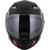 Motociklo šalmas Cassida Orbit StriX raudonas/žalias/pilkas/baltas/juodas