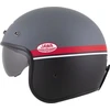 Motociklo šalmas Cassida Oxygen Jawa OHC 2.0 matinis pilkas/raudonas/juodas/baltas
