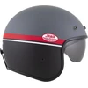 Motociklo šalmas Cassida Oxygen Jawa OHC 2.0 matinis pilkas/raudonas/juodas/baltas