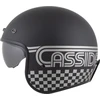 Motociklo šalmas Cassida Oxygen Rondo 2.0 matinis juodas/sidabrinis
