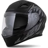 Motociklininko šalmas Cassida Orbit StriX Matte Juodas/Gray