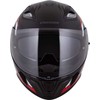 Motociklo šalmas Cassida Orbit StriX raudonas/pilkas/baltas/juodas