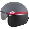 Motociklininko šalmas Cassida Oxygen Jawa OHC 2.0 Matinė pilka/raudona/juoda/balta