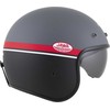 Motociklininko šalmas Cassida Oxygen Jawa OHC 2.0 Matinė pilka/raudona/juoda/balta