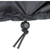Scooter Seat Cover Oxford L Juodas