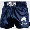 Muay Thai šortai Venum Classic - Navy Mėlyna/Baltas