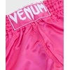 Muay Thai šortai Venum Classic - Rožinė/Baltas