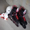 NA14124 Juodas SIZE 45 IN-LINE SKATES NILS EXTREME
