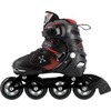 Riedučiai Nils Extreme NA9080 juodi-žali - |PU76 mm/82A L(39-42)|