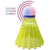 Nailoniniai badmintono plunksniukai Nils NBL6293, įvairiaspalviai, Led, 3 vnt.
