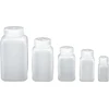 Nalgene gertuvė, plačiu kakleliu, kvadratinė