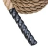 Natūrali jėgos-kovos virvė iš sizalio inSPORTline Waverope Base 15m 40mm 9,6kg