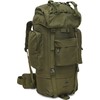 NC3901 EAGLE TACTICAL BACKPACK Žalias 70L NILS CAMP