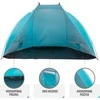 Nils Camp NC8030 TURQUOISE BEACH TENT 260x120x120 NILS