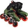 Nils Extreme NA1601 Žalias SLALOM INLINE SKATES SLAYD