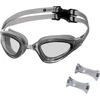 NQG180AF GRAY SWIMMING GOGGLES NILS AQUA