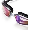 NQG180MAF Juodas/ RAINBOW SWIMMING GOGGLES NILS AQUA