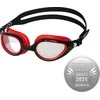 NQG480MAF Juodas/ Raudonas SWIMMING GOGGLES NILS AQUA