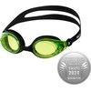 NQG600AF Juodas/ Žalias SWIMMING GOGGLES NILS AQUA