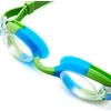 NQG700AF Žalias JUNIOR SWIMMING GOGGLES NILS AQUA