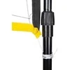 Badmintono tinklas su teleskopiniais stulpais Nils NT310, 600 x 60 cm, visiškai dengiantis dėklas