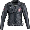 Odinis moto švarkas W-TEC Juodas Heart Perfectis