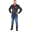 Odinis moto švarkas W-TEC Juodas Heart Perfectis