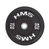 Olimpinis guminis svoris HMS BBR juodas - 25 kg