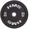 Olimpinis guminis svoris HMS BBR juodas - 5kg