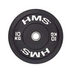 Olimpinis guminis svoris HMS BBR juodas - 20 kg