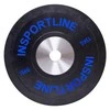 Olimpinis svoris tinkamas mėtymui 50mm inSPORTline BumperPlate 15kg