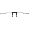 Olympic Safety Squat Bar inSPORTline Squabar– 239.3 cm / 50 mm – 25.5kg, 317 kg Capacity, with Collars