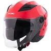Open-Face Helmet W-TEC Barcela Carmesi