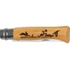"Opinel" peilis 8 inox ąžuolas Animal series - kiškis