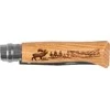 "Opinel" peilis 8 inox ąžuolas Animal series - elnias