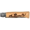 "Opinel" peilis 8 inox ąžuolas Animal series - šuo