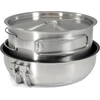 Origin Outdoors Stainless Steel Cooking Set 'Non-Stick'