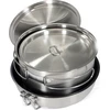 Origin Outdoors Stainless Steel Cooking Set 'Non-Stick'