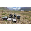 Origin Outdoors stalo įrankių rinkinys „Titanium"